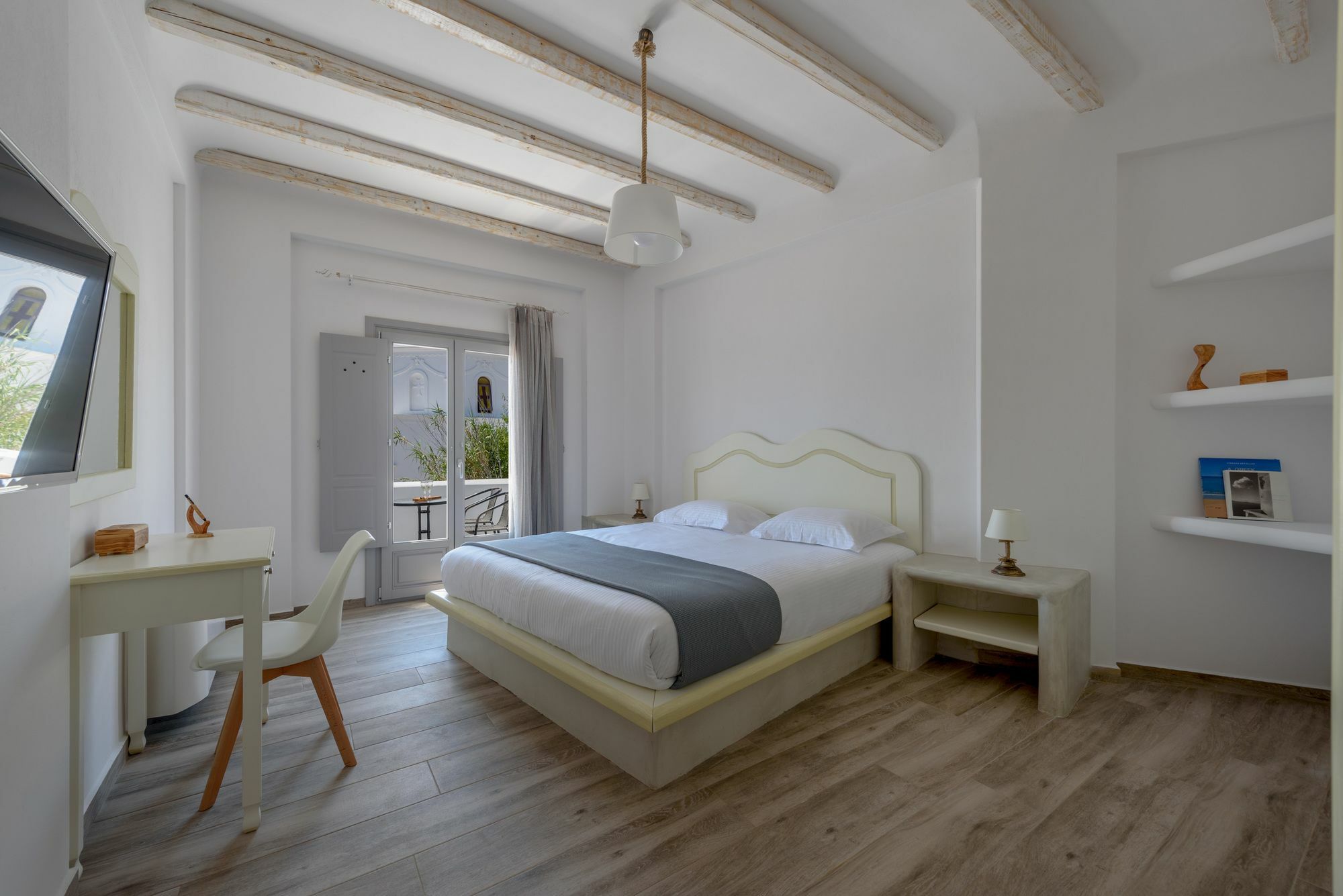 Ikies Santo Filoxenia Apartments คาร์เทราดอส ภายนอก รูปภาพ