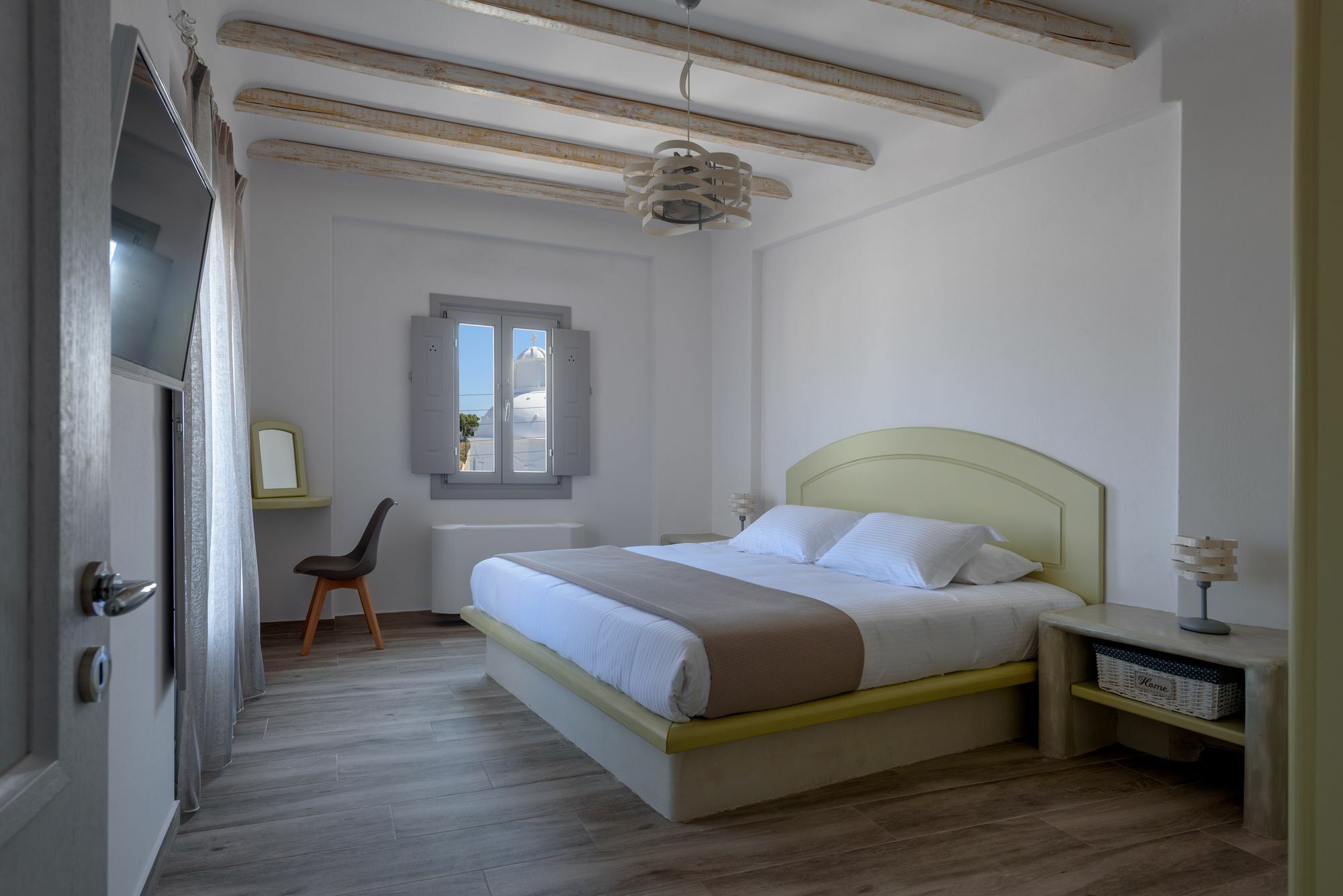 Ikies Santo Filoxenia Apartments คาร์เทราดอส ภายนอก รูปภาพ