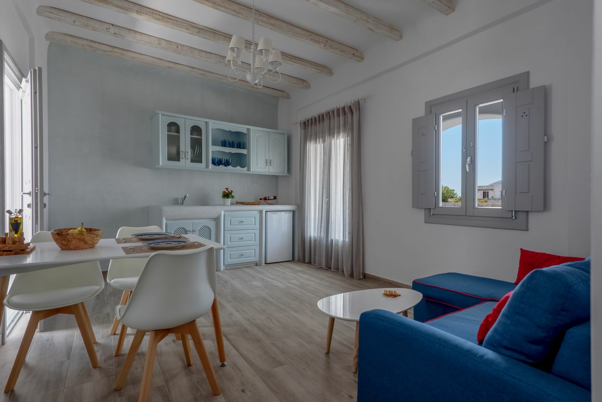 Ikies Santo Filoxenia Apartments คาร์เทราดอส ภายนอก รูปภาพ